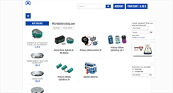 Desktop Screenshot of microbatteryshop.com